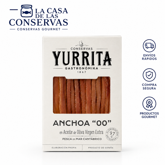 Anchoa “00” en Aceite de Oliva Virgen Extra