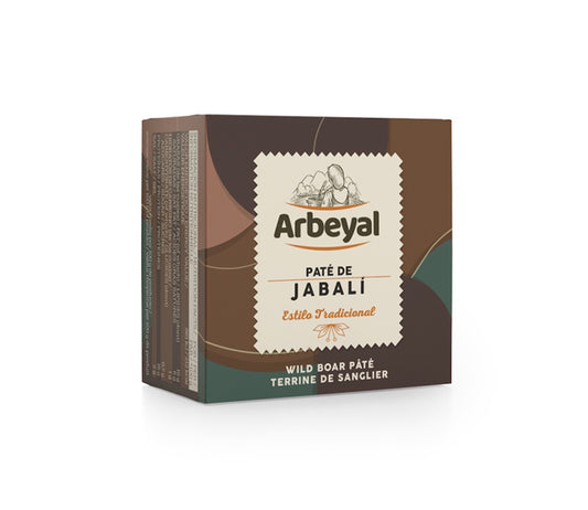 Paté de jabalí 100g Arbeyal