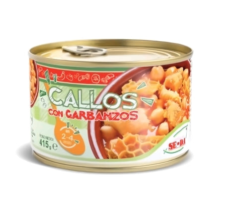 Callos con garbanzos