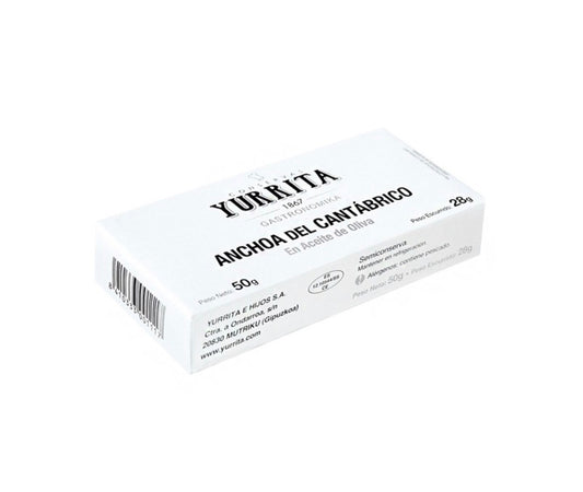 Lata anchoa cantábrico 50g