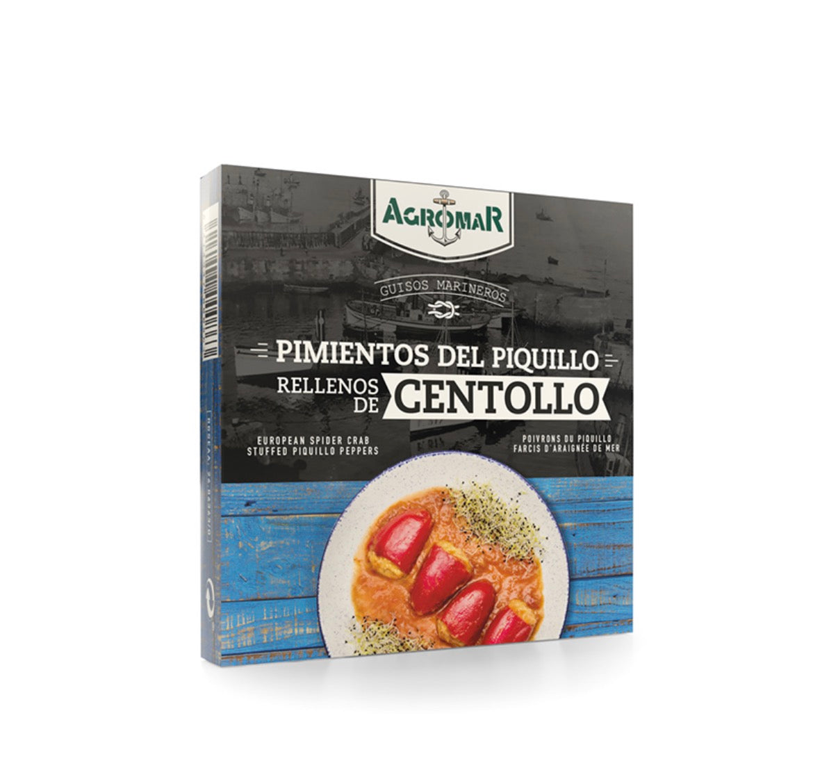 Pimientos del piquillo relleno de Centollo
