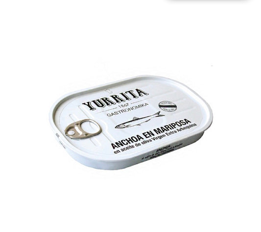 Anchoa del Cantábrico en mariposa